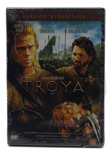 Dvd Película Troya ( Troy) 2004 - Nueva Sellada