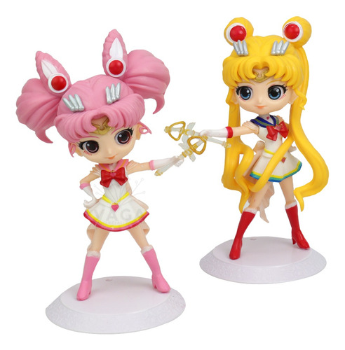 Figuras Sailor Moon Eternal Super Serena Chibi Moon Pack