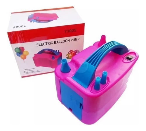 Maquina Infla Globos Piñatas Doble Pico 600w De Potencia