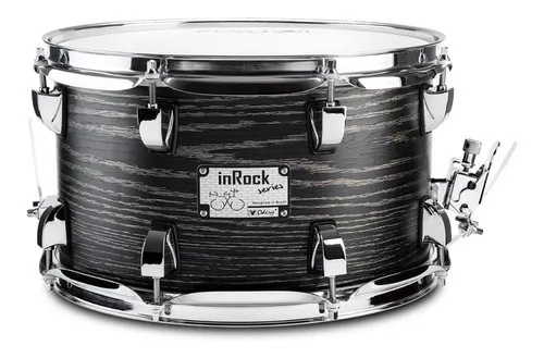 comprar Caixa De Bateria 12x7 Odery Inrock Black Ash Limited Edition Cor do casco Preto