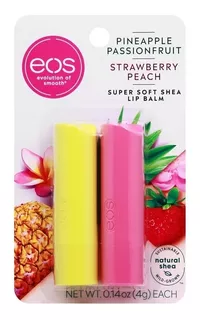 Eos Pack Bálsamos Labiales Duo Pack Pineapple Y Peach