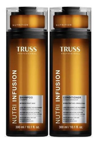 Truss Nutri Infusion Shampoo + Condicionador + Mascara 180g