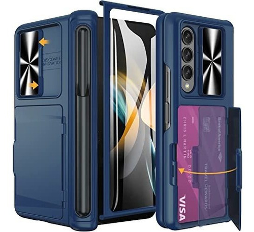 Vihibii Paragalaxy Z Fold 4 Caja De Teléfono 5cnsw