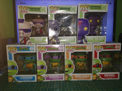 Funko Pop Tortugas Ninjas Varios