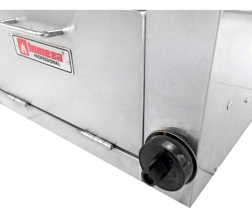 Freidora industrial a gas Inmeza Comercial FMTi 14L acero inoxidable