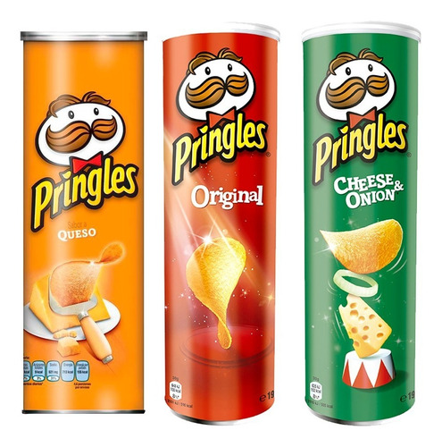 Papas Snacks Americanas Importadas Extra Pringles ® 167g