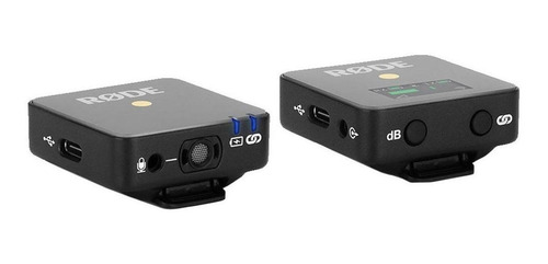 Micrófono Rode Wireless GO condensador omnidireccional negro