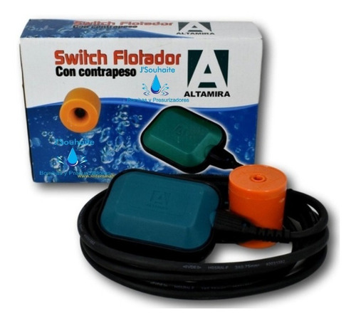 Flotador Automático Para Bombas De Agua ( 10 Mts.) Altamira