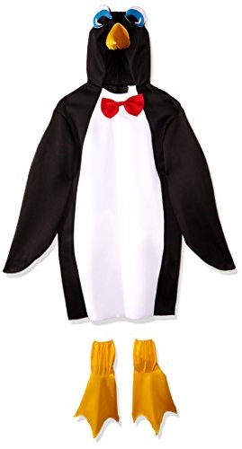 Disfraz Para Hombre De Pingüino Talla Estándar De