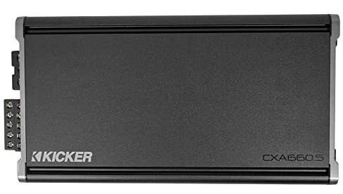 Amplificador Kicker 46cxa660.5 5 Canales 90w Clase D -negro