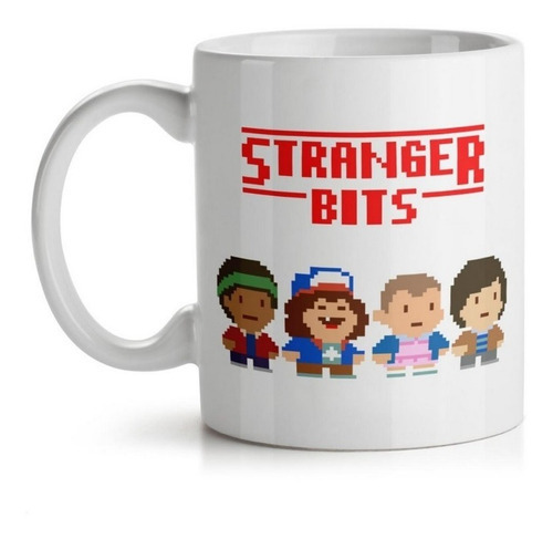 Caneca Stranger Things Bits Estranhos