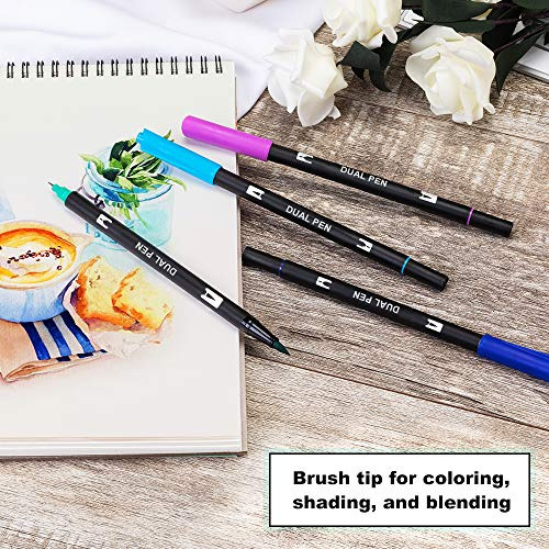 Tip Igraphy Brush Marker Pens 18 And Fine Art For Hand