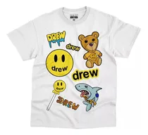Comprar Polo Drew House Bear Shark Justin Bieber Diseño Sublimado G