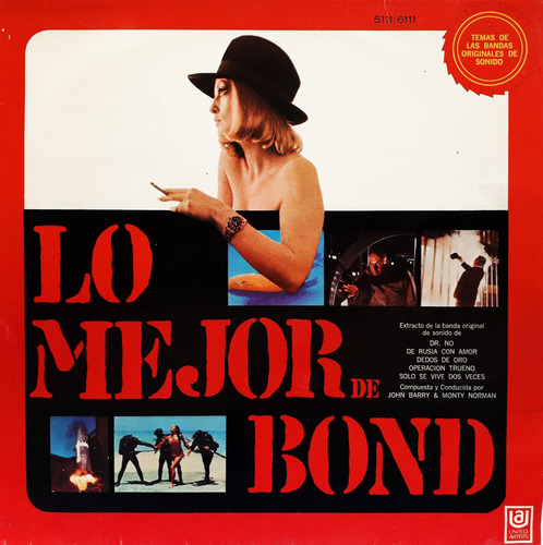 Banda Sonido De La Pelicula - Lo Mejor De Bond Lp