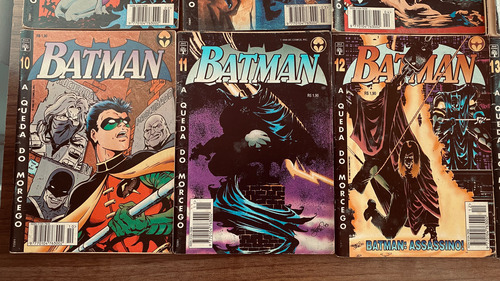 Batman A Queda Do Morcego - Gibis Dc Editora Abril (Usado)