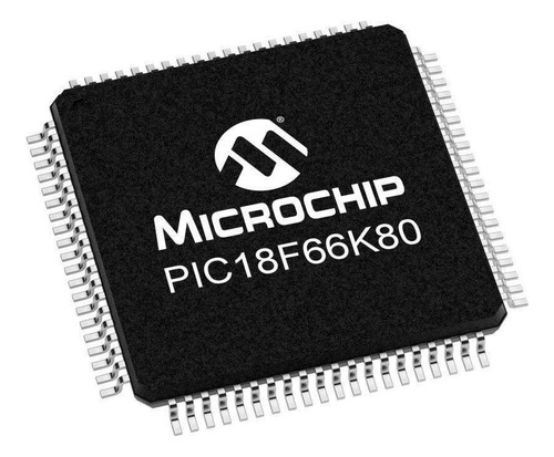 Mcu Pic 8-bit 64kb 4kb 16mips 12bit Adc Ctmu Can Pic18f66k80