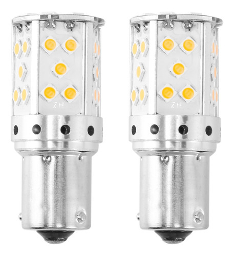 2 Bombillas Led 1156 Bau15s Py21w Ba15s 3030 35smd Canbus Le