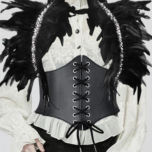 Bufanda De Plumas Artificiales Con Cuello Club, Bufanda Para