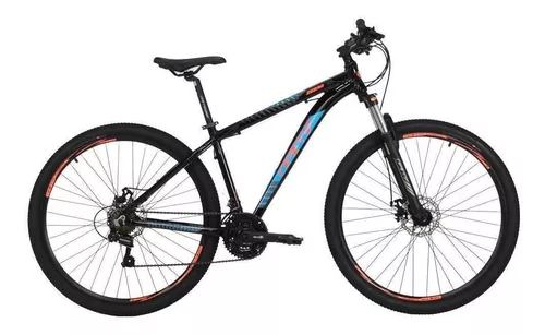 Candado para bicicleta en u gw negro - azul GW