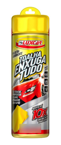 Toalha Enxuga Tudo Luxcar Absorve Água Limpa E Seca Carro