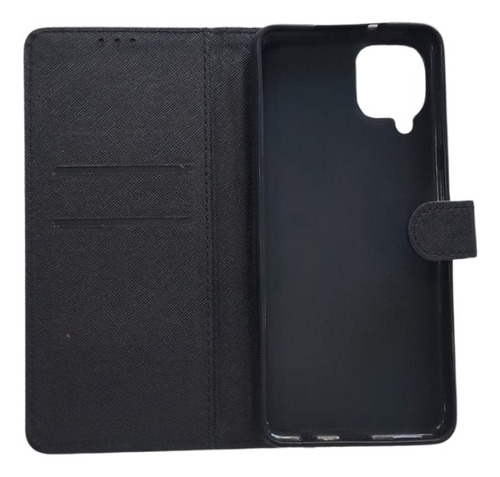 Funda Celular Flip Cover Librito Agenda Para Samsung A12