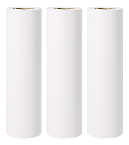 Cx Rollo De Papel Térmico Blanco No Adhesivo Poooli De 110