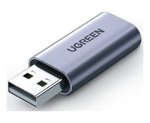 Adaptador De Audio Externa Usb 2.0 A 3.5mm Ugreen Cm383