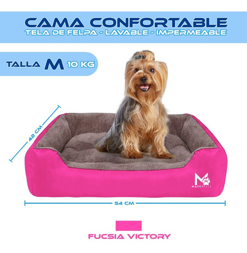 Imagen 2 de 6 de Camas Importadas M Tela Felpa Para Mascotas
