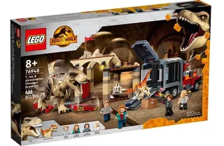 Lego Jurassic World 76948 - Fuga Do Atrociraptor E T. Rex