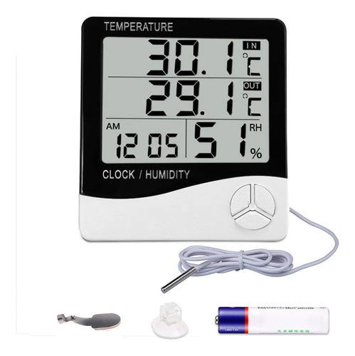 Termómetro Higrómetro Mengshen, Monitor De Temperatura Inter