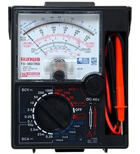 Multimetro Analogico Con Estimacion De Capacitancia De Un To
