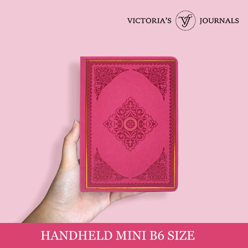 Victoria's Journals Mini Cuaderno Pocket Vintage Embossin 29