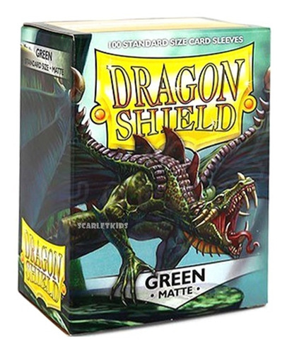Protectores Dragon Shield Matte X100 Unidades Varios Colores