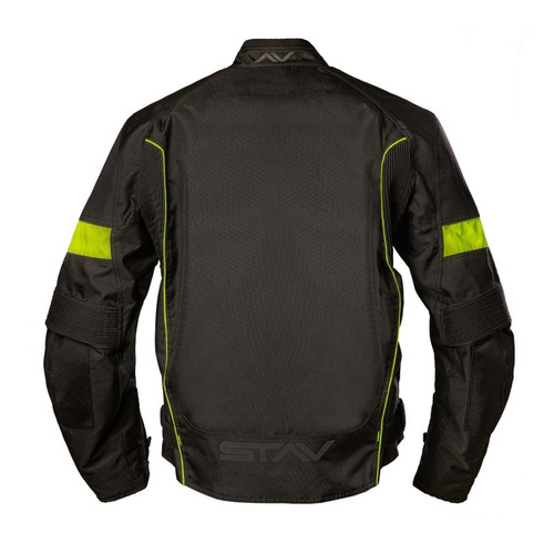 Imagen 2 de 10 de Campera Stav Base Cordura Protecciones Abrasion Control Md!