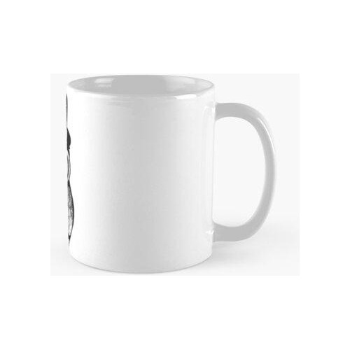 Taza Búho Búho Búho Búho Ave Caballero Monóculo Retro Vintag