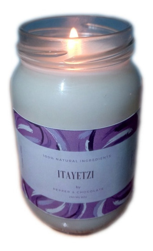 Imagen 1 de 7 de Pack 2 Velas Aromáticas Lavanda, Canela, Citronela