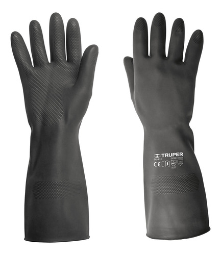 Guantes Neopreno Caucho Para Quimicos Seguridad Industrial