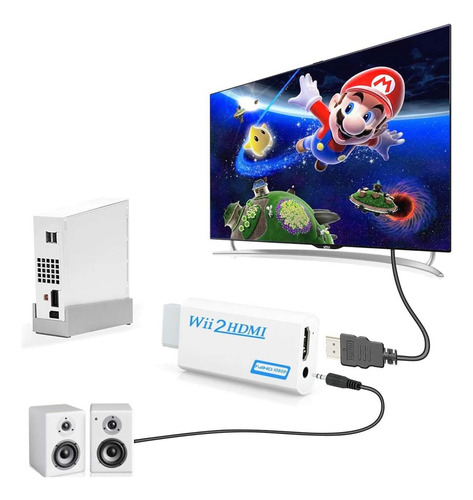 Wii A Hdmi Tizopo Converter, Wii Hdmi Adapter, Output...