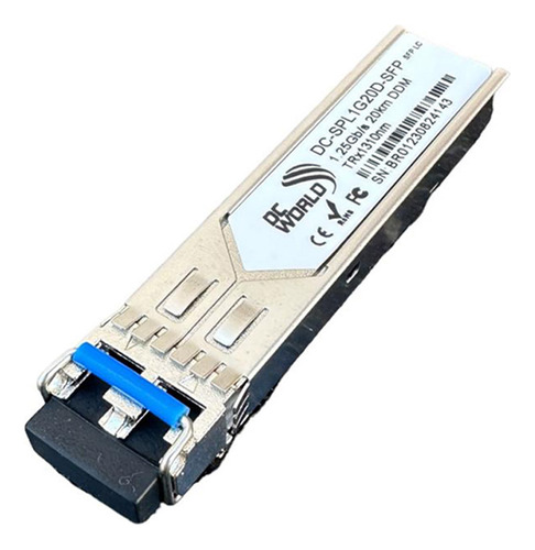 Modulo Gbic Sfp Monomodo 1.25gbps 20km Lc Duplex Dvworld