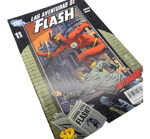 Las Aventuras De Flash #1 Sd Sticker Design Dc Comic Madtoyz
