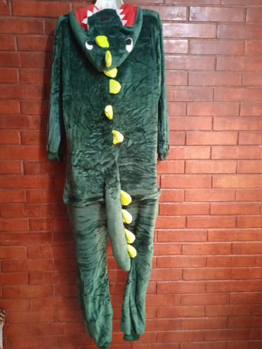 Pijama De Dinosaurio En Talla M Y L