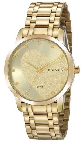 Relogio Mondaine Feminino Social 99486lpmkde2 Dourado