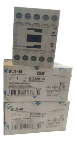  Moeller Contactor Dilm9-10-120 9 Amps Bob 120vac (2 Piezas)