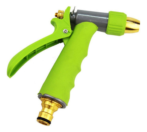 Esguicho De Mangueira Jardinagem Metal Pressão Pistola Bico