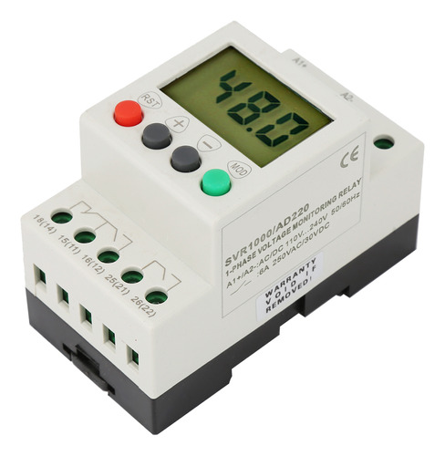 Protección Monofásica Contra Sobretensión Y Subtensión Svr10