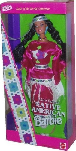 Native American Barbie  Tercera Edicion  Coleccion Dolls Of