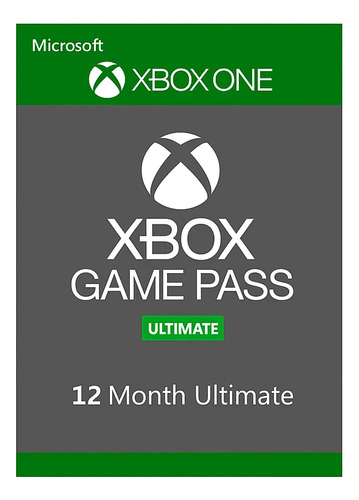 Game Pass Ultimate 12 Meses Gpu Código 25 Dígitos Imediato