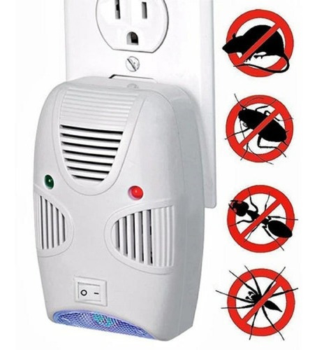 Imagen 5 de 5 de Repelente Ultrasonido Para Ratones Espanta Ratones Electrico