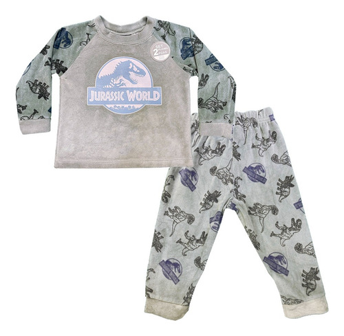 Pijama Para Invierno Jurassic World Bebé
