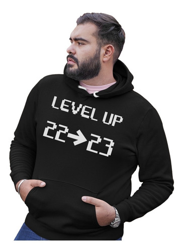 Alfa Sudadera Talla 2xl Cumple Level Up 22 A 23